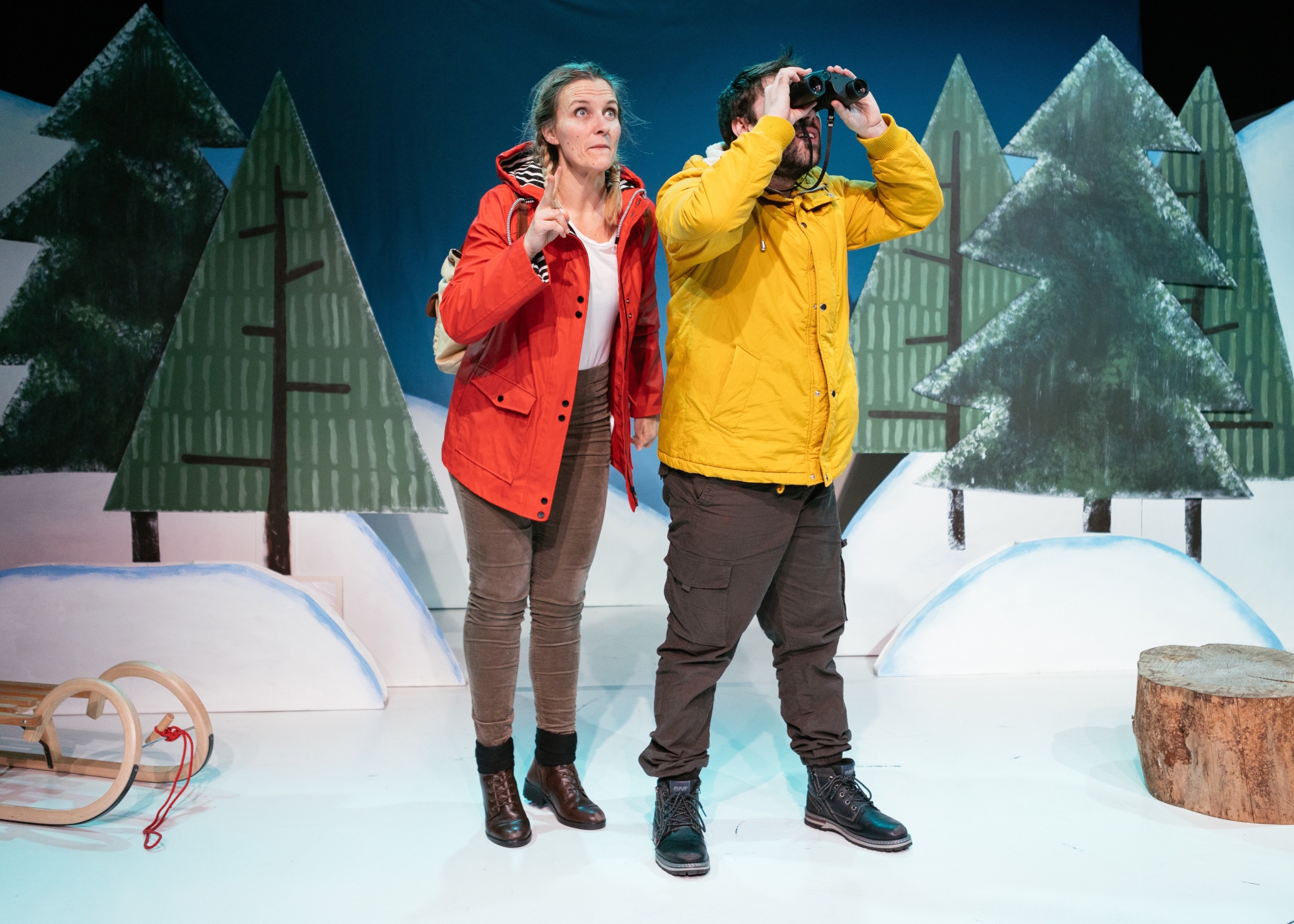 Little Robin Red Vest, Lighting Design by Peter Harrison, Filskit Theatre Company and Victoria Briggs, UK Tour