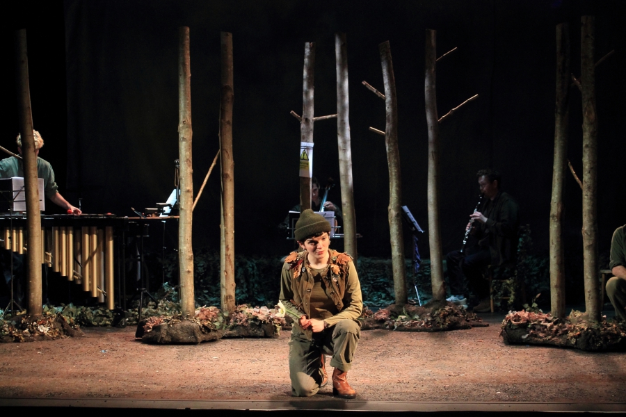The Vanishing Forest, Lighting Design by Peter Harrison, English Touring Opera, UK Tour, Polka Theatre